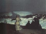 Winslow Homer A Summer Night (mk43) oil painting picture wholesale